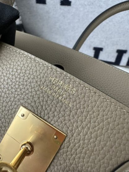  Hermes Birkin 30cm 8Q Beige Marfa Handmade Hand Stitching togo Gold #3529 - Image 3