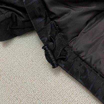  FENDI Brown tech fabric down jacket 2024 winter #3395 - Image 6