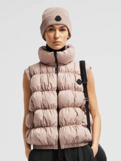 Replica Moncler Women's APRIATE DOWN GILET LIGHT PINK 2024 #3743