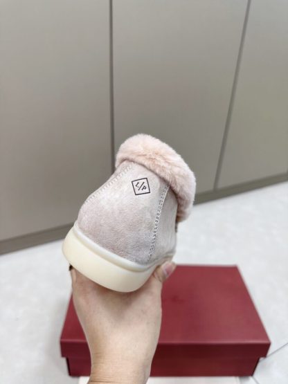 2024 Loro Piana Summer Charms Walk Loafers  Light Pink Vip Quality #3661 - Image 6