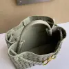  Bottega Veneta Medium Andiamo Tote Bag Top handle bag Travertine #3640 - Image 5
