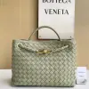 Replica Bottega Veneta Medium Andiamo Tote Bag Top handle bag Travertine #3640