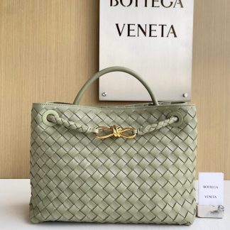 Replica Bottega Veneta Medium Andiamo Tote Bag Top handle bag Travertine #3640