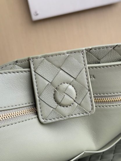 Bottega Veneta Medium Andiamo Tote Bag Top handle bag Travertine #3640 - Image 6