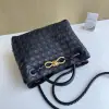  Bottega Veneta Small Andiamo Tote Bag Top handle bag Black #3652 - Image 6