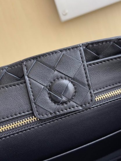  Bottega Veneta Small Andiamo Tote Bag Top handle bag Black #3652 - Image 7