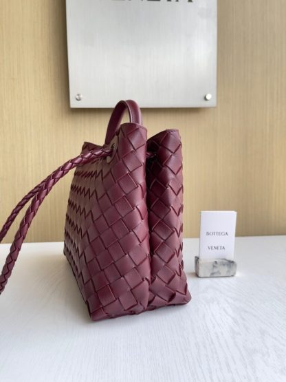  Bottega Veneta Small Andiamo Tote Bag Top handle bag Barolo #3649 - Image 6