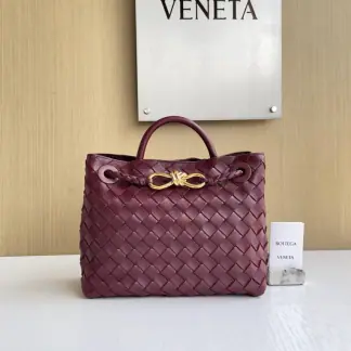 Replica Bottega Veneta Small Andiamo Tote Bag Top handle bag Barolo #3649