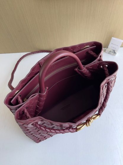  Bottega Veneta Medium Andiamo Tote Bag Top handle bag Barolo #3643 - Image 3