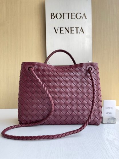  Bottega Veneta Medium Andiamo Tote Bag Top handle bag Barolo #3643 - Image 9