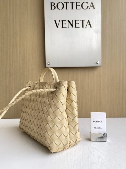  Bottega Veneta Small Andiamo Tote Bag Top handle bag Light butterscotch #3648 - Image 7