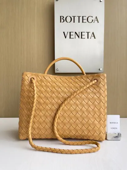  Bottega Veneta Medium Andiamo Tote Bag Top handle bag Dark praline #3638 - Image 4