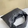  Bottega Veneta Small Hop Black Shoulder Bag Calf Leather #3697 - Image 8