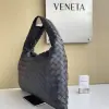  Bottega Veneta Small Hop Black Shoulder Bag Calf Leather #3697 - Image 9