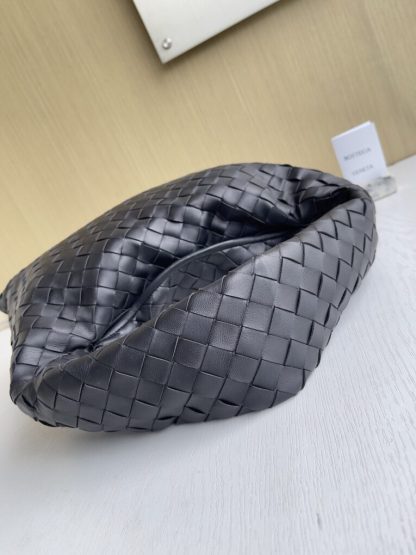  Bottega Veneta Small Hop Black Shoulder Bag Calf Leather #3697 - Image 6