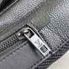  Louis Vuitton Pilot Slingbag M23736 Encre Men's Bag Black #3616 - Image 8