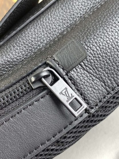  Louis Vuitton Pilot Slingbag M23736 Encre Men's Bag Black #3616 - Image 8