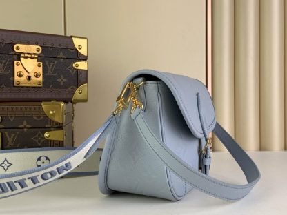  Louis Vuitton Diane Satchel Bag M46846 Blue Hour #3677 - Image 6