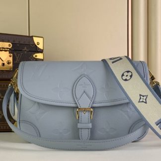 Replica Louis Vuitton Diane Satchel Bag M46846 Blue Hour #3677