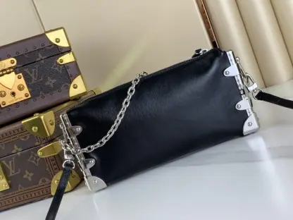  Louis Vuitton Slim Trunk Black M25445 #3594 - Image 16