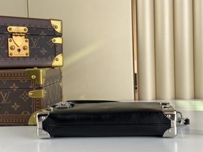  Louis Vuitton Slim Trunk Black M25445 #3594 - Image 11
