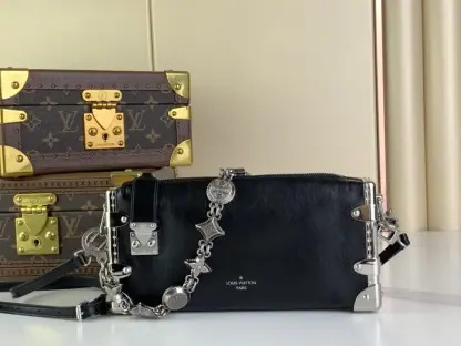  Louis Vuitton Slim Trunk Black M25445 #3594 - Image 8