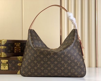 Louis Vuitton Slouchy MM Bag Tote M12098 #3679 - Image 3