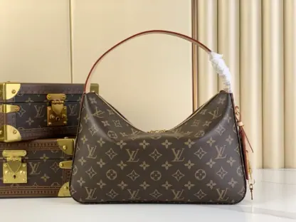  Louis Vuitton Slouchy PM Bag Tote M11952 #3680 - Image 3