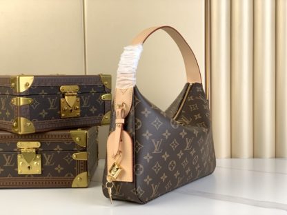  Louis Vuitton Slouchy PM Bag Tote M11952 #3680 - Image 7