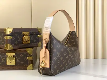  Louis Vuitton Slouchy PM Bag Tote M11952 #3680 - Image 7