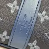  Louis Vuitton Keepall Bandoulière 55 M11558 Blue #3590 - Image 3