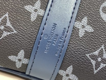  Louis Vuitton Keepall Bandoulière 55 M11558 Blue #3590 - Image 3
