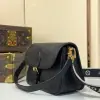 Louis Vuitton Diane Satchel Bag M46386 Black #3675 - Image 7
