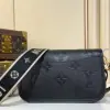  Louis Vuitton Diane Satchel Bag M46386 Black #3675 - Image 8