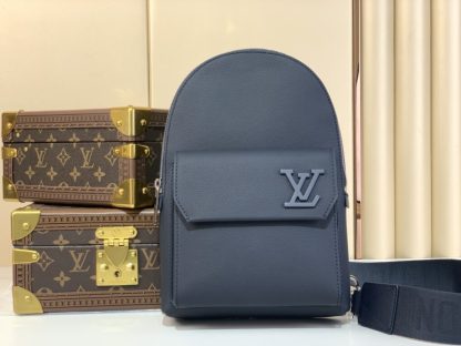 Replica Louis Vuitton Pilot Slingbag M11601 Encre Men's Bag #3615
