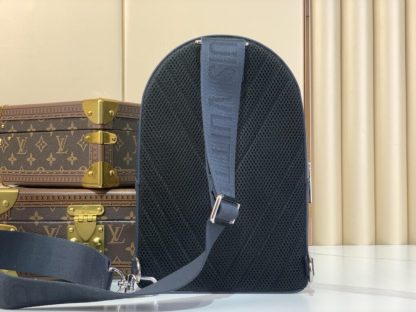  Louis Vuitton Pilot Slingbag M11601 Encre Men's Bag #3615 - Image 8