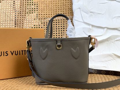  Louis Vuitton Reversible Neverfull Bandoulière Inside Out BB M12109 Dark Fango VIP quality #3614 - Image 9