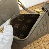  Louis Vuitton Reversible Neverfull Bandoulière Inside Out BB M12109 Dark Fango VIP quality #3614 - Image 13