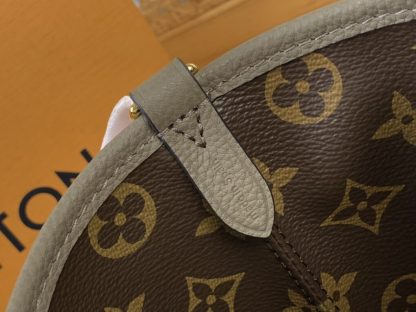  Louis Vuitton Reversible Neverfull Bandoulière Inside Out BB M12109 Dark Fango VIP quality #3614 - Image 17