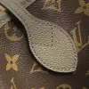  Louis Vuitton Reversible Neverfull Bandoulière Inside Out BB M12109 Dark Fango VIP quality #3614 - Image 12