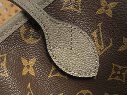  Louis Vuitton Reversible Neverfull Bandoulière Inside Out BB M12109 Dark Fango VIP quality #3614 - Image 12
