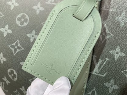  Louis Vuitton Keepall Bandoulière 45 Green Monogram M11718 #3612 - Image 5