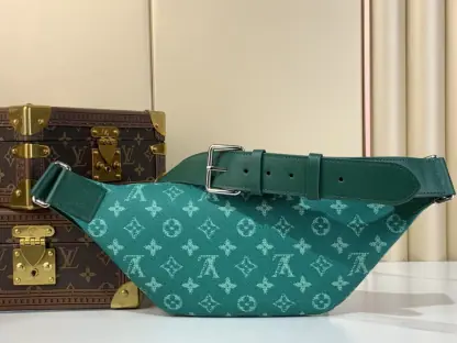  Louis Vuitton Rush Bumbag Men's Green Bag M12867 #3729 - Image 2