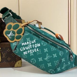 Replica Louis Vuitton Rush Bumbag Men's Green Bag M12867 #3729