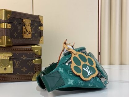  Louis Vuitton Rush Bumbag Men's Green Bag M12867 #3729 - Image 6