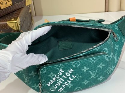  Louis Vuitton Rush Bumbag Men's Green Bag M12867 #3729 - Image 7