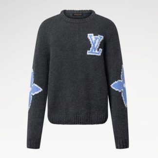Replica Louis Vuitton Women's Chunky Wool Blend Pullover Sweater #3751