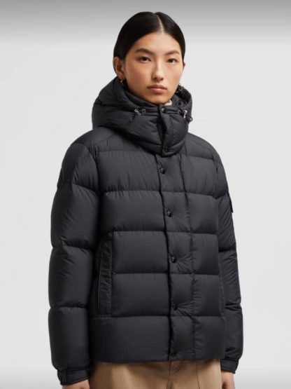 Replica Moncler Women's MONCLER MAYA 70 SHORT DOWN JACKET BLACK 2024 #3750