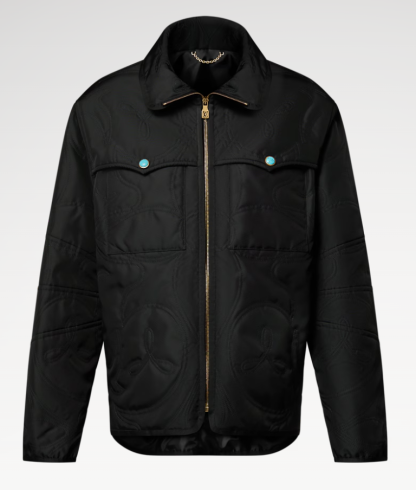 Replica Louis Vuitton Men's Quilted Overshirt Jacket Coat Outwear 1AFWK0 #3605