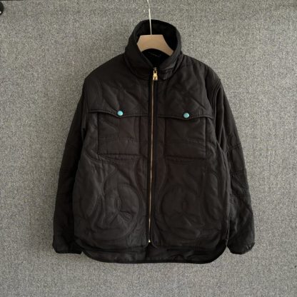  Louis Vuitton Men's Quilted Overshirt Jacket Coat Outwear 1AFWK0 #3605 - Image 6
